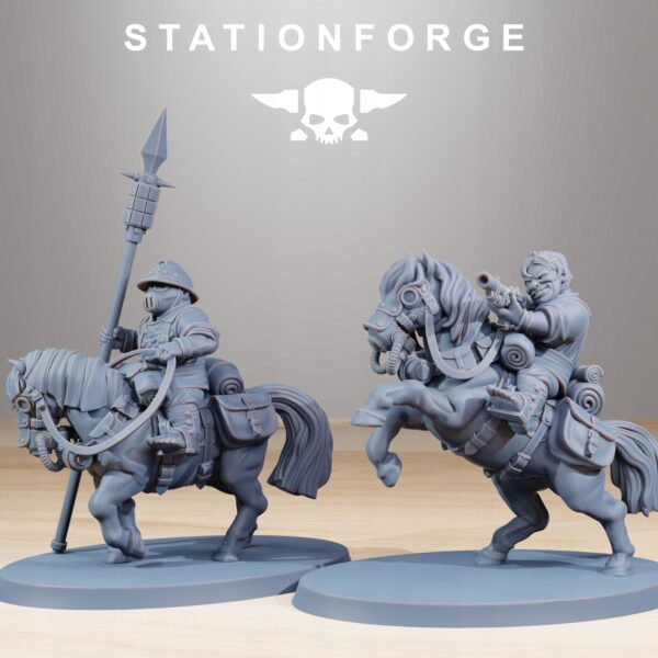 GrimGuard Pony Cavalry - Station Forge - Minifaktura