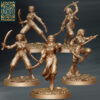 Sword Dancers and an Enchantress