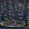 Throne Guard + CMD x 10 - DLM - Druk 3D