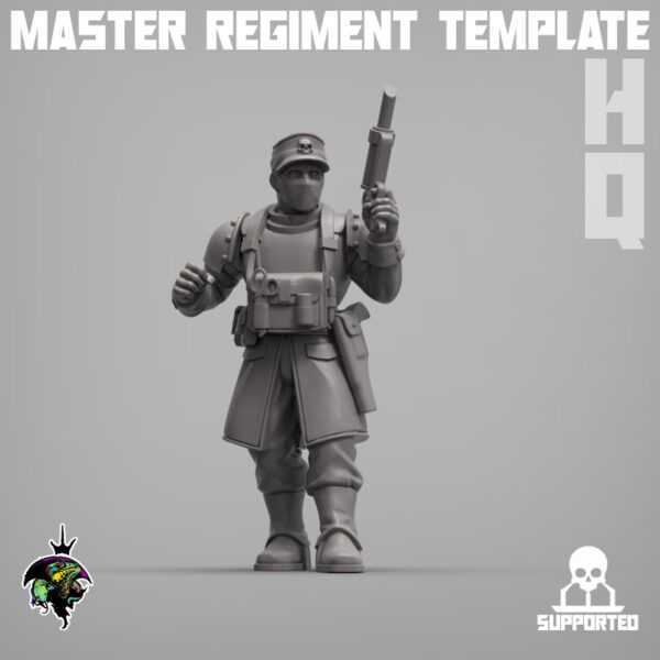 Master Regiment Template HQ Expansion - 8 szt.