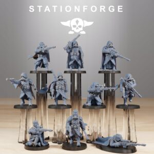 GrimGuard Marksmen x10 - Station Forge - Druk 3D