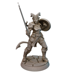 Female Tiefling Knight