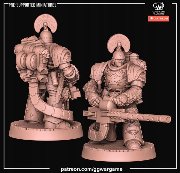 Blitz Guard of Terra Heavy Support 1 - Minifaktura
