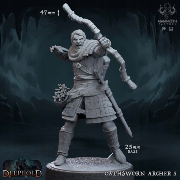 6570f9202c620ed44bceb830e3a3f4ec.jpg Oathsworn Archer #5 - Mammoth Factory - Minifaktura