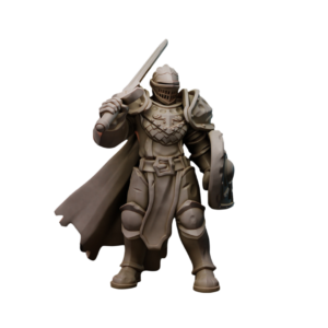 Knight Sword and Shield 2 - Modular Head