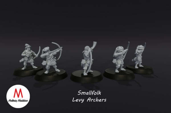 Smallfolk Levy Archers - Niziołki Łucznicy