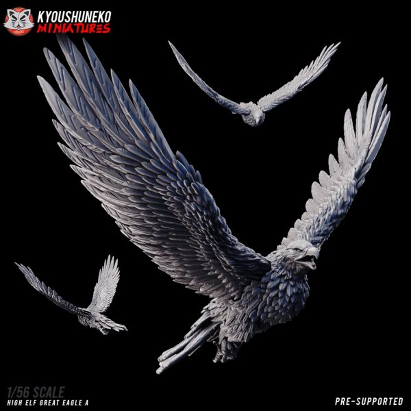 High Elves Great Eagle #1 - Kyoushenko Miniatures
