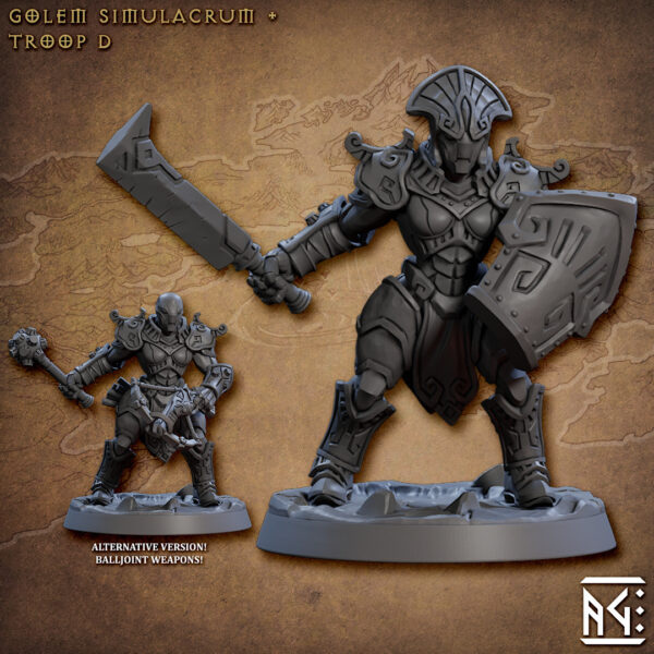 Golem Simulacrum Troops - x1