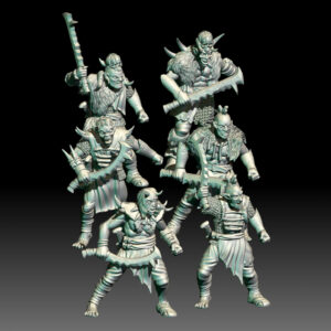 Orc Warriors with Swords - x6