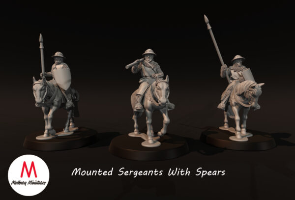 671119f73015eed0411febab4857f306.jpg Mounted Sergeants With Spears - x1