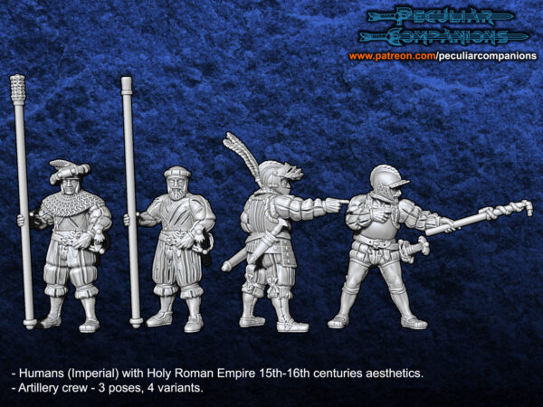The Empire Artillery Crew - x1