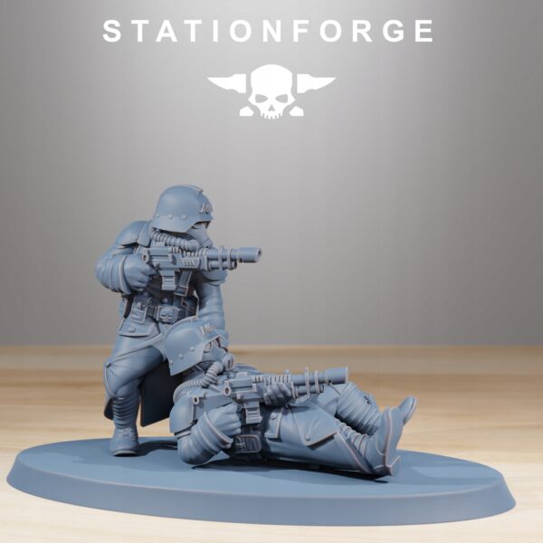 GrimGuard Casualties - Station Forge - Druk 3D