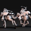Bloody Brother Elves Mounted - 2x