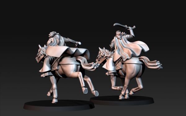 Bloody Brother Elves Mounted - 2x