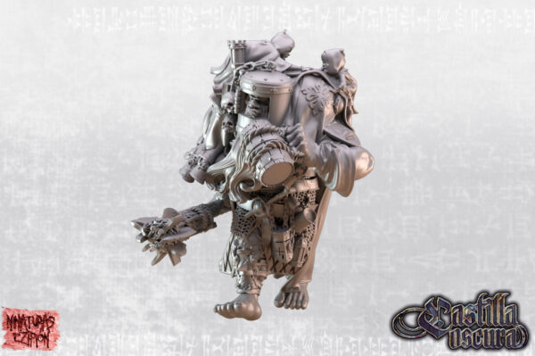 Aldabón- Ogre - 60mm - Minifaktura - Druk 3D