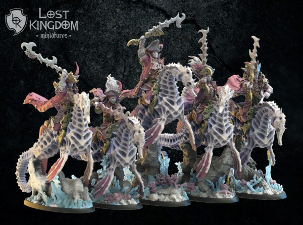 Red Knights x5 - Druk 3D - Minifaktura