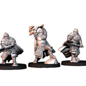 Kalak Dwarves - King Guard 3x Zestaw