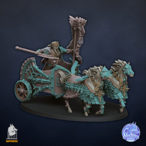 Barbarian King on Chariot - x1