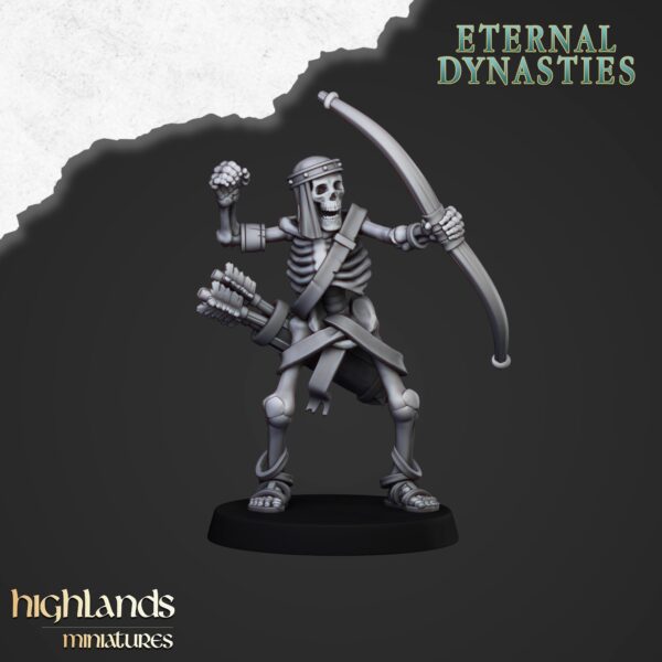 Ancient Skeletons with Bows - x1