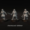 Unarmoured Wildmen - 3x