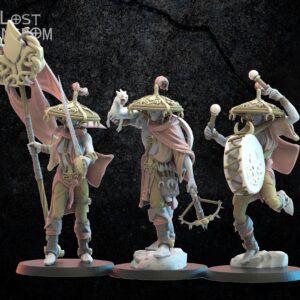 Dark Elves - Akkorokamui, Corsairs CG - Druk 3D