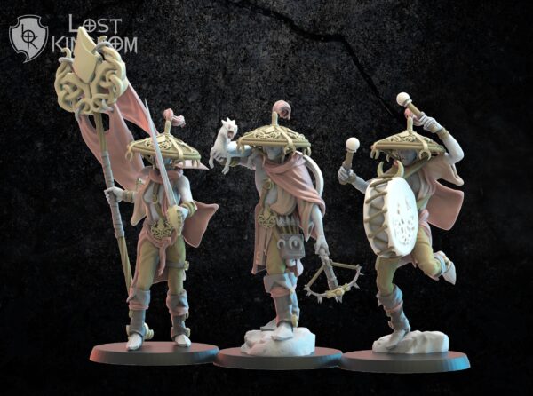 Dark Elves - Akkorokamui, Corsairs CG - Druk 3D