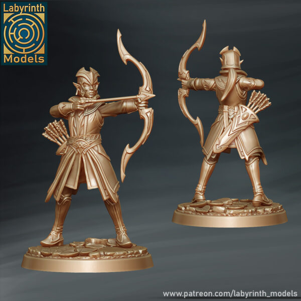 697692eb7b9e2d6b6ee296c1c3191706.jpg Elf Archers - Łucznicy Oddział 5x