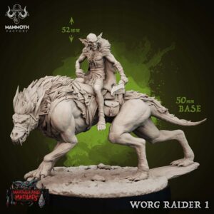 69e7fb0cbbf45dbf062d73d4d533d98f.jpg Worg Raider 1 - Mammoth Factory - Minifaktura