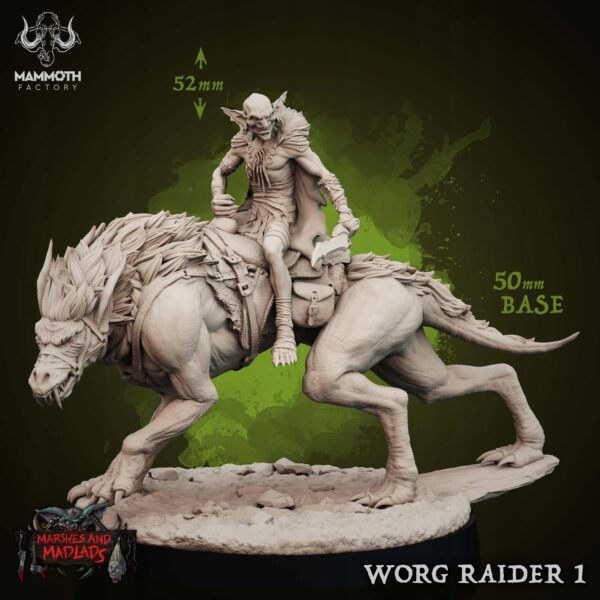 69e7fb0cbbf45dbf062d73d4d533d98f.jpg Worg Raider 1 - Mammoth Factory - Minifaktura