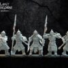 Mongobbo Spearmen on foot - Lost Kingdom -Druk 3D