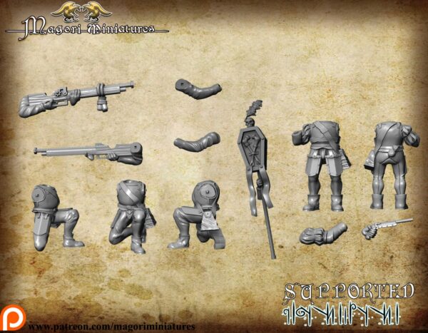 Ironside gunners x20 - Magori Miniatures
