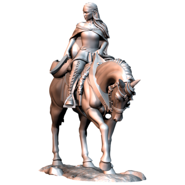 Bloody Elf Maiden Mounted