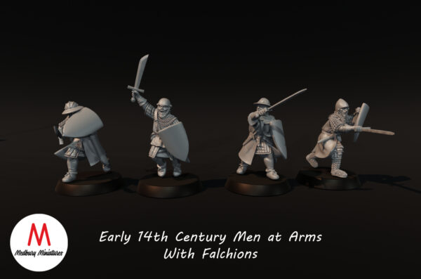 6b9bf800ead7bb121ec50bce330979d9.jpg Early 14th century men at arms with Falchions - 4x