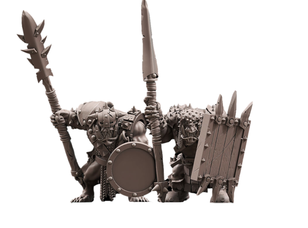 Orc Warriors - Multi-part 1x