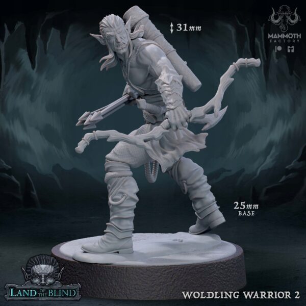 Woldling Warrior #2 - Mammoth Factory - Druk 3D