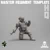 Master Regiment Template HQ Expansion - 8 szt.