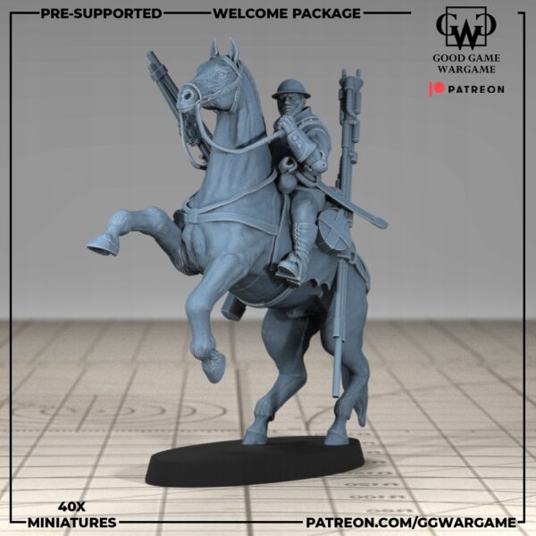 Foreign Legion Cavalry 5 szt - Minifaktura