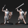 Blood Handed Orcs With Shield and Sword - x1