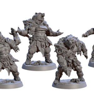 Berserker Skinchangers Bare Handed - x4