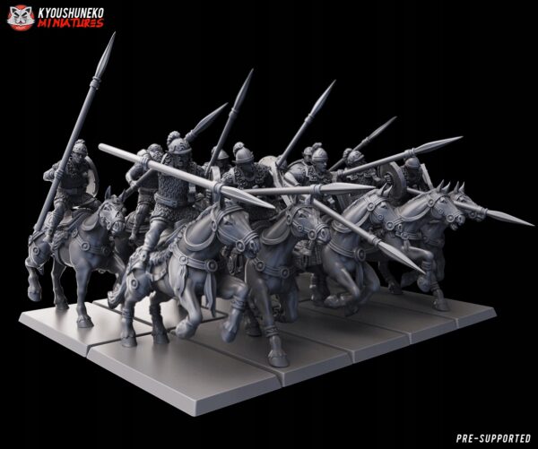 6dd03df8581c99fcda415ba7c0f7c5fc.jpg Forest Riders x5 - Kyoushenko Miniatures - Druk 3D