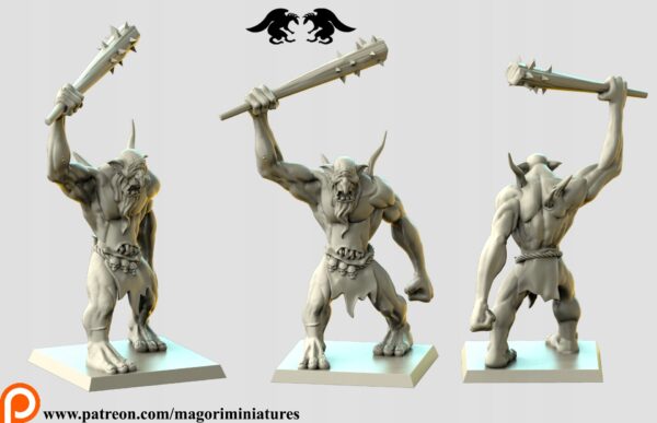 Cyclops Troll - Magori Miniatures - Druk 3D