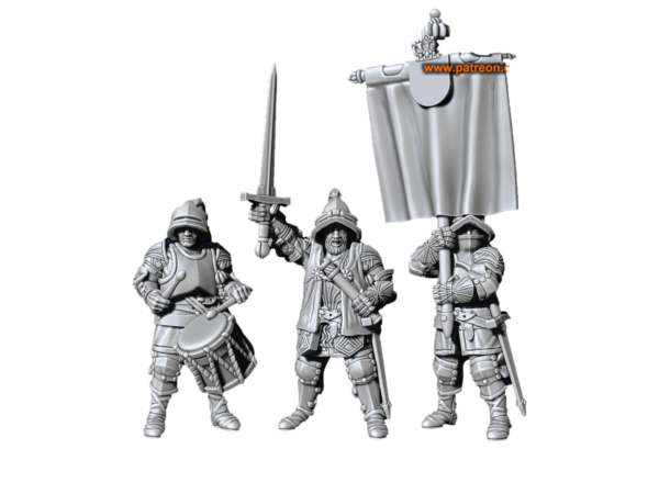 Spaniard Humans - Command Group Zestaw 3x
