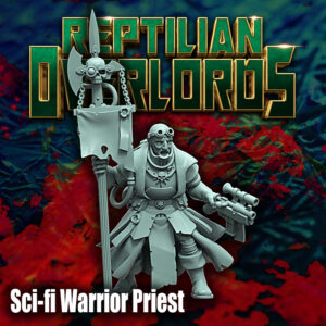 Sci-fi Warrior Priest - x1