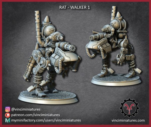 Rat Walker #1 - Vinciminiatures - Minifaktura