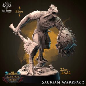 Saurian Warrior 2 - Mammoth Factory - Minifaktura
