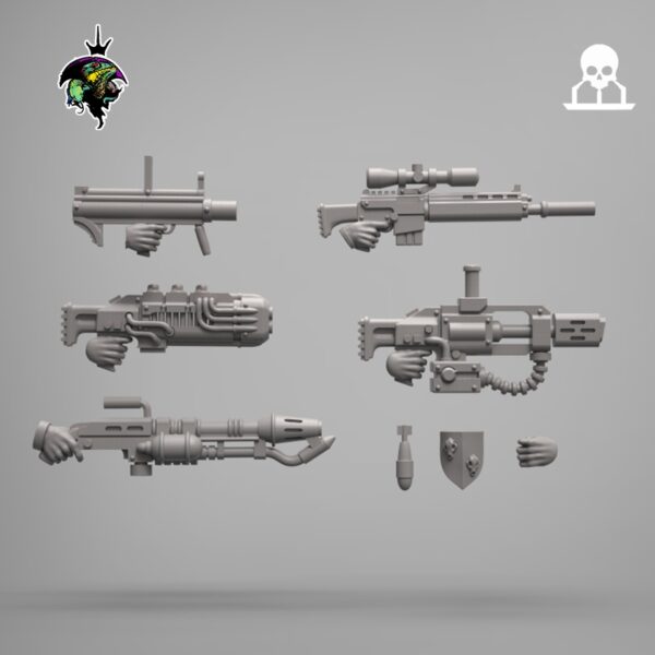Spacenaz Specials Team x5 - Reptilian Overlords