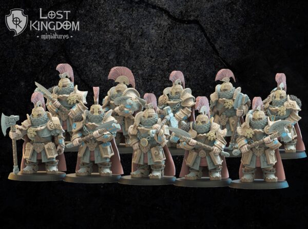 Magyabor Guard x10 - Dwarven Holds - Druk 3D