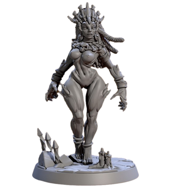 Neriah – Lady of the Crypts Pinup Nude