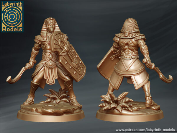 Nile Warrior - Wojownik Nilu - (5 wersji) - Labyrinth Models