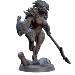 Skaala - Lizard Pinup Nude